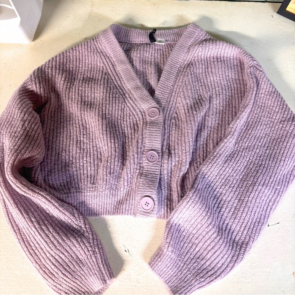 H&M Lilac Women's Cardigan